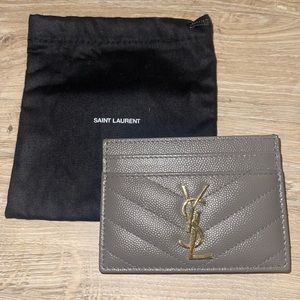Saint Laurent card holder